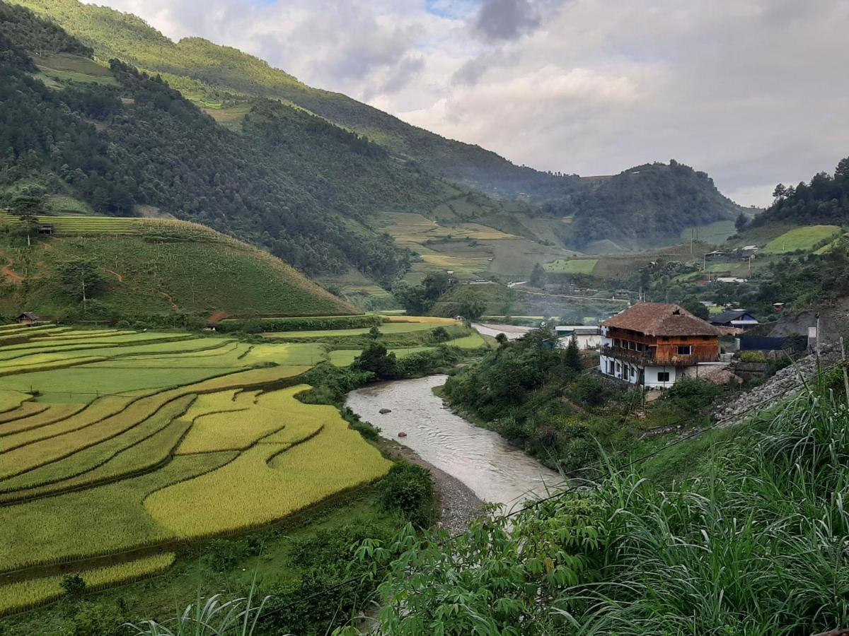 Dong Suoi H'Mong Homestay & Bungalow - Trek & Vegetarian Food Mu Cang Chai Exteriér fotografie