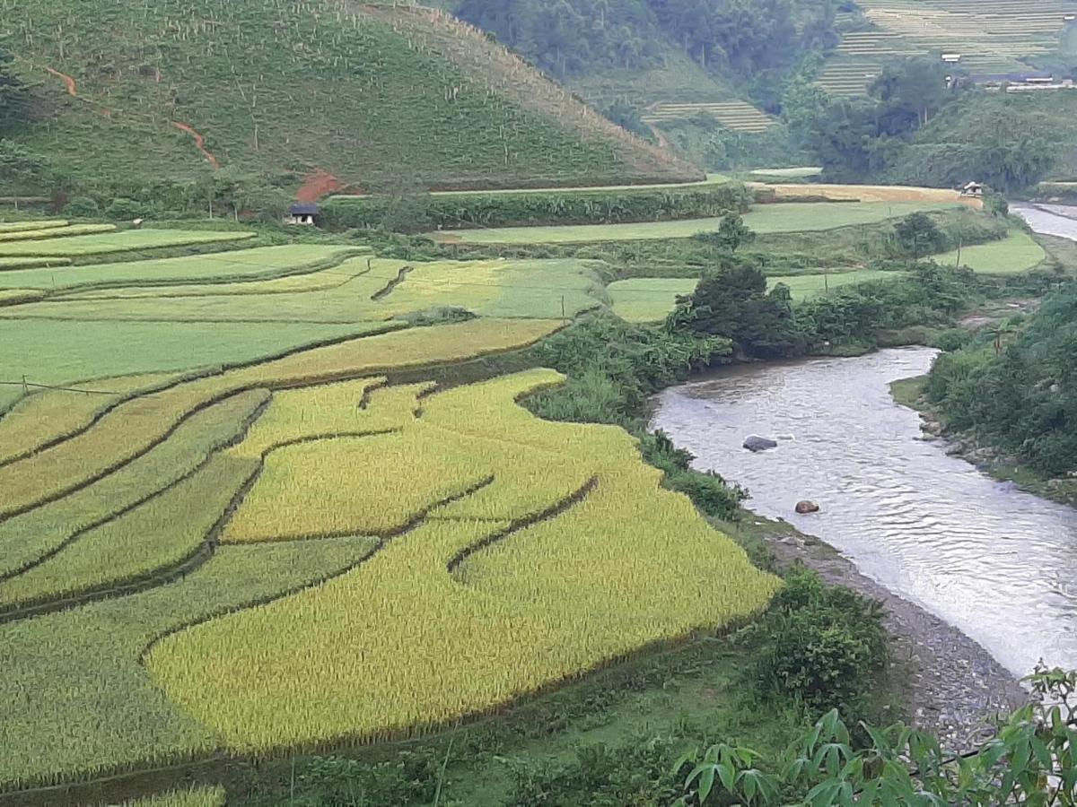 Dong Suoi H'Mong Homestay & Bungalow - Trek & Vegetarian Food Mu Cang Chai Exteriér fotografie